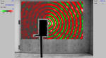 レーザーを用いた音場の可視化